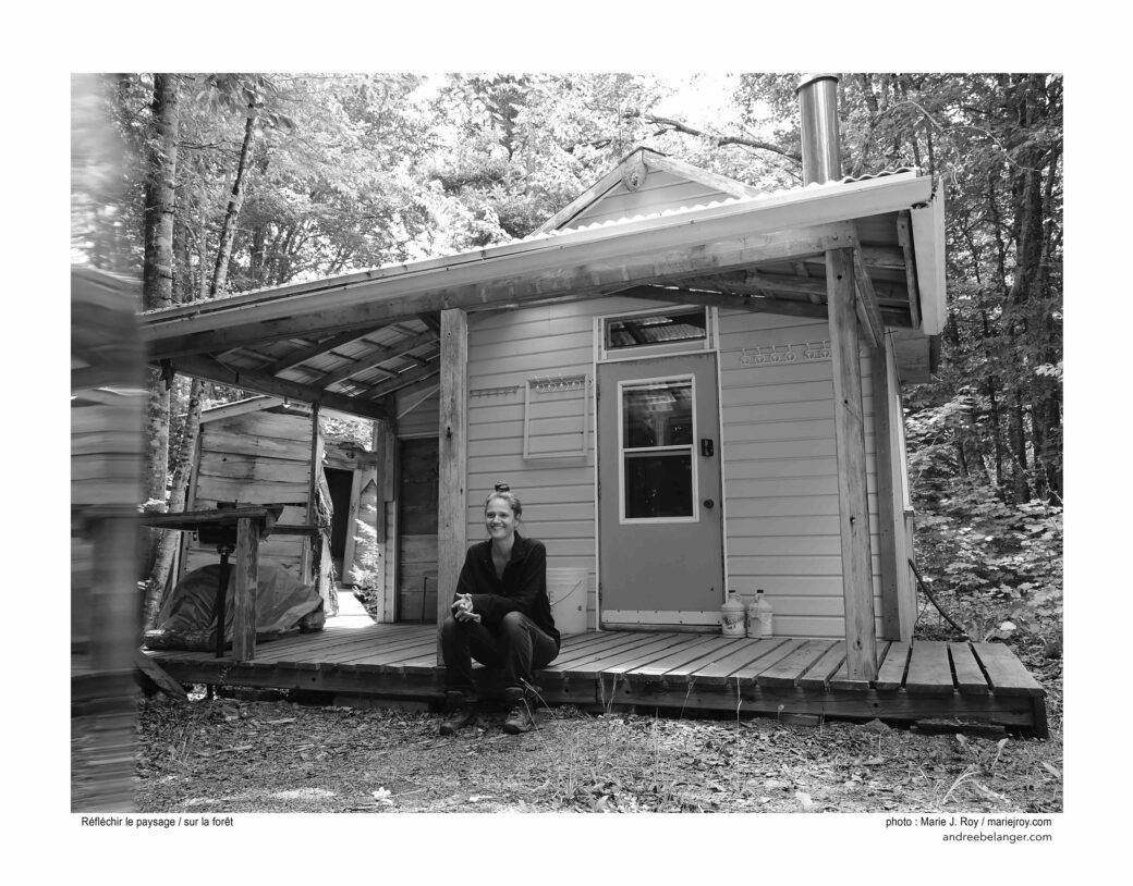 Artiste portrait cabane